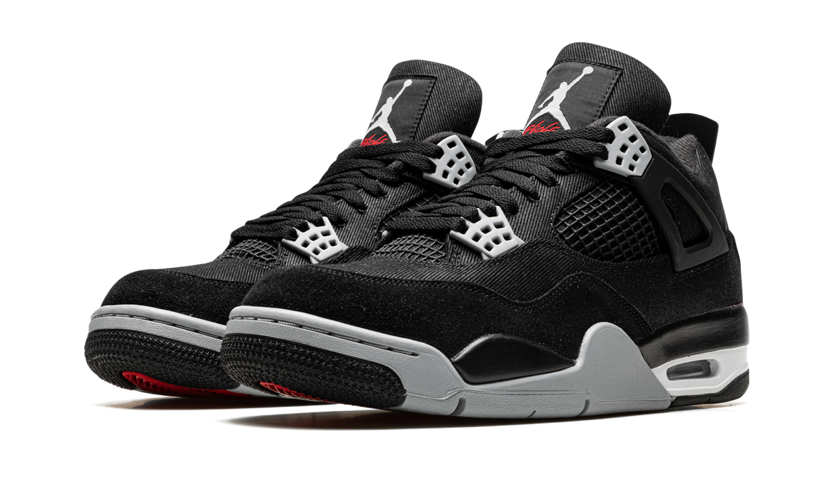 Air Jordan 4 Black Canvas DH7138 006