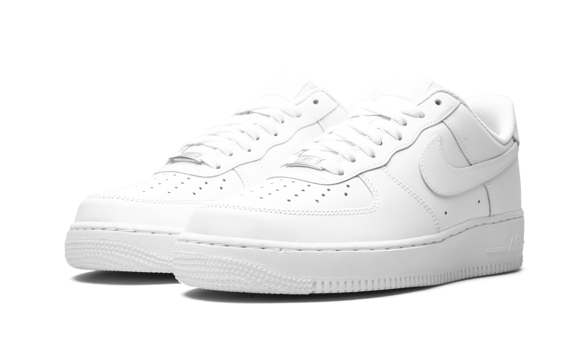 Mens Nike Air Force 1 Low '07 White On White White White White/White - View 2 - CW2288 111