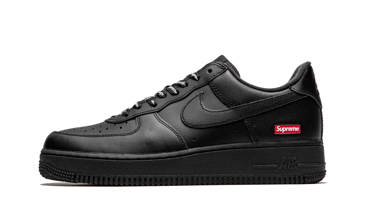 Air Force 1 Low Supreme - Mini Box Logo Black CU9225 001