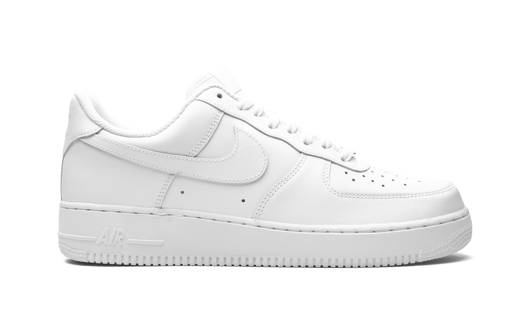 Mens Nike Air Force 1 Low '07 White On White White White White/White - View 6 - CW2288 111