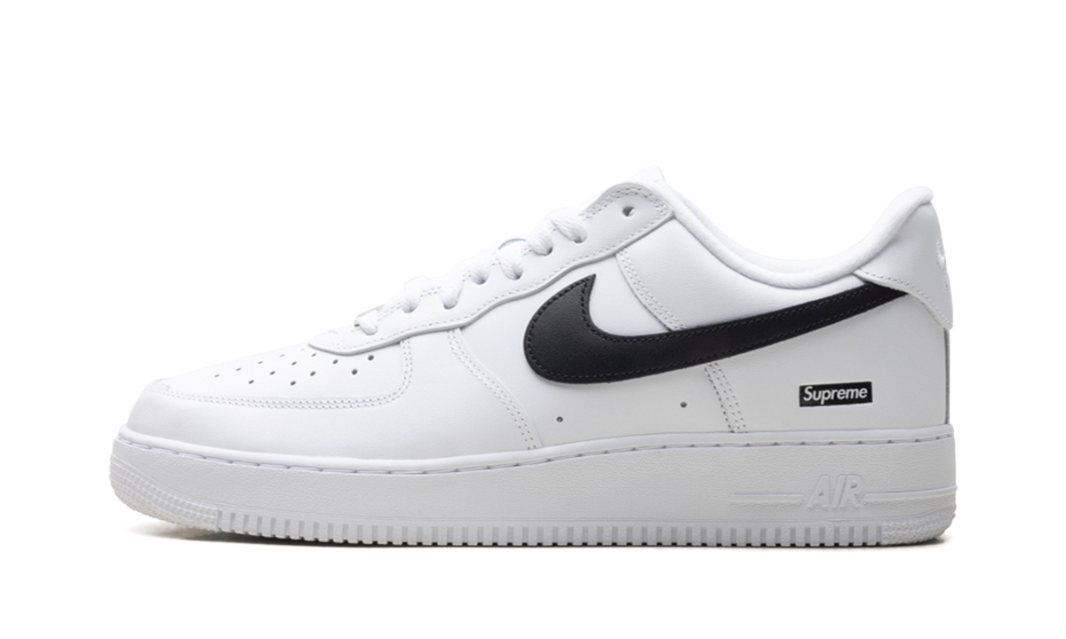 Air Force 1 Low Supreme - Mini Box Logo White / Black CU9225 102