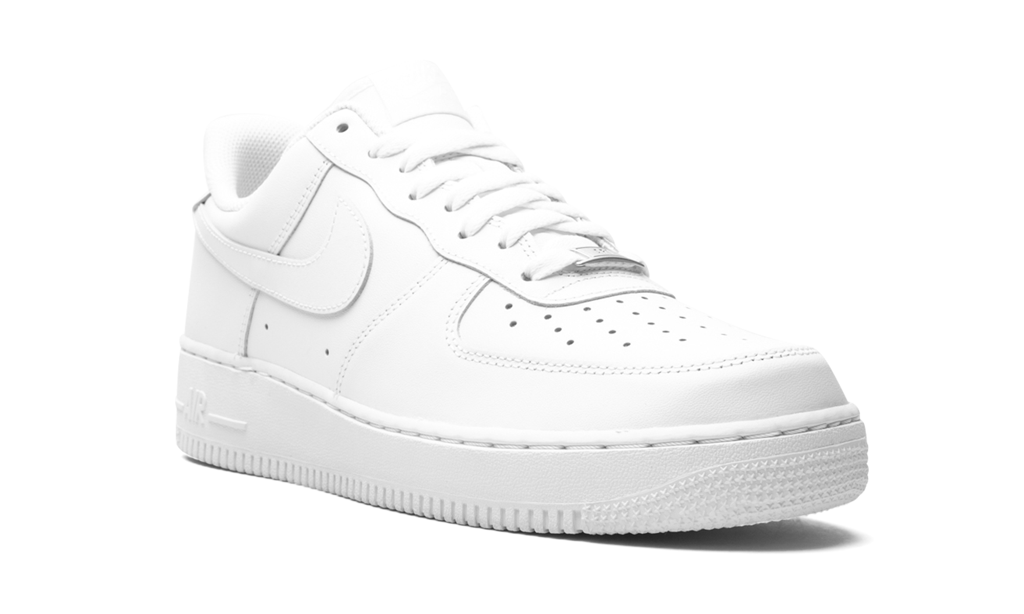 Mens Nike Air Force 1 Low '07 White On White White White White/White - View 7 - CW2288 111
