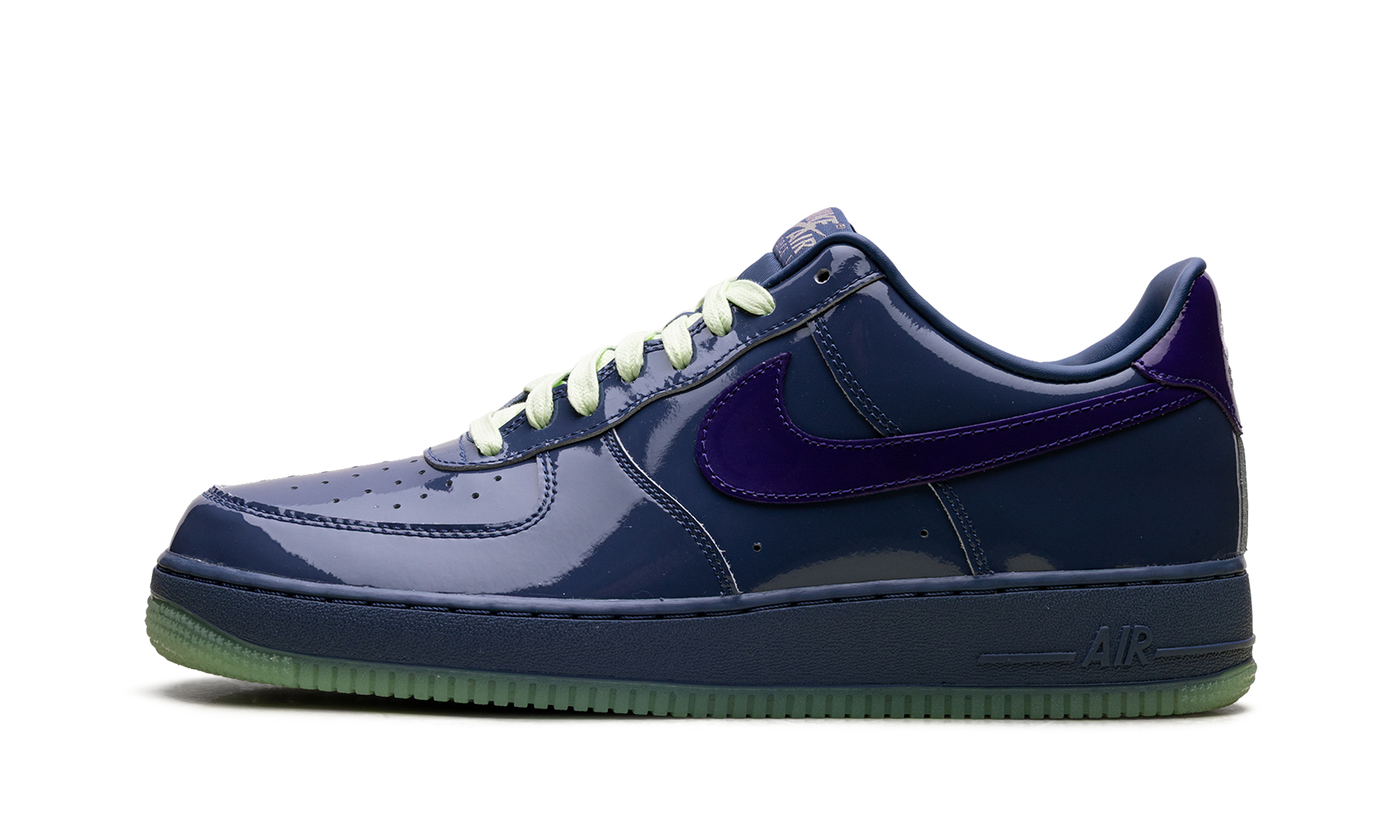 Air Force 1 Low Patent Leather Mystic Navy Grape Ice IO4489 400