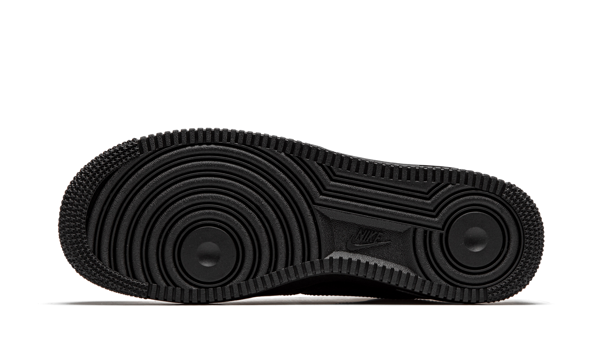 Mens Nike Air Force 1 Low Supreme - Mini Box Logo Black Black Black Black/Black - View 5 - CU9225 001