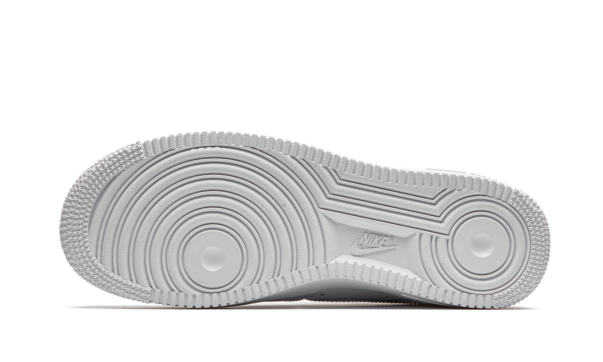 Mens Nike Air Force 1 Low Supreme - Mini Box Logo White White White White/White - View 5 - CU9225 100